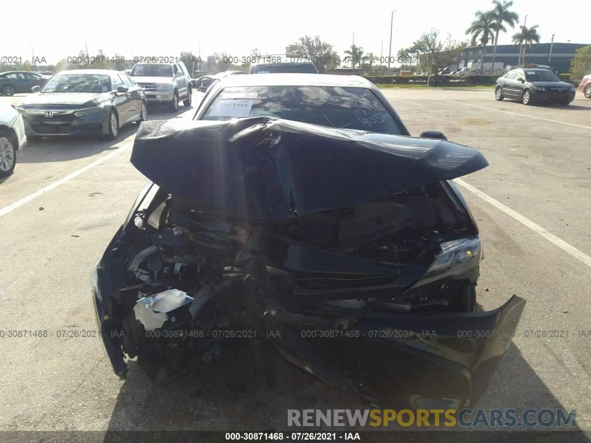 6 Photograph of a damaged car 4T1G11AK7MU444052 TOYOTA CAMRY 2021