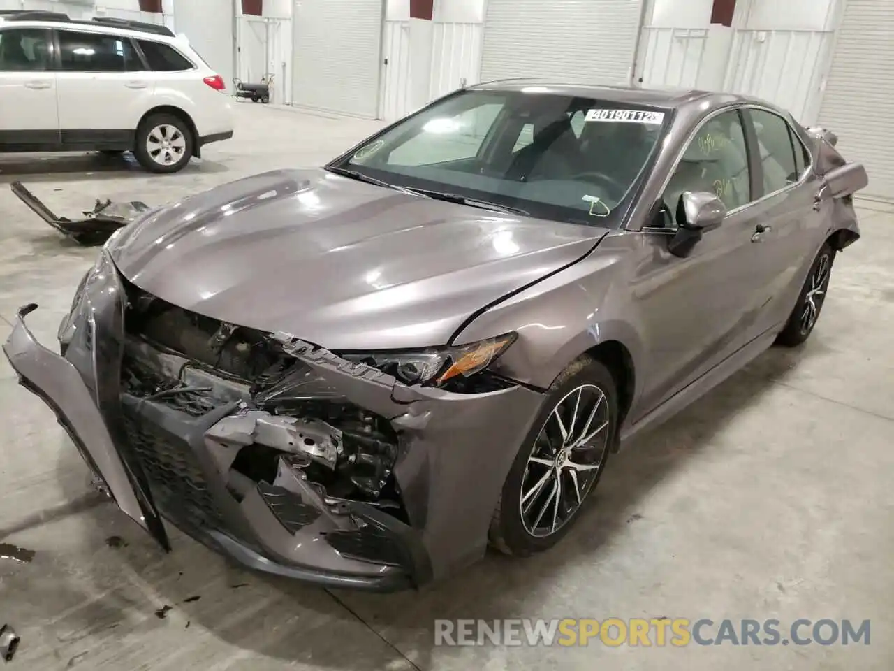 2 Photograph of a damaged car 4T1G11AK7MU446951 TOYOTA CAMRY 2021