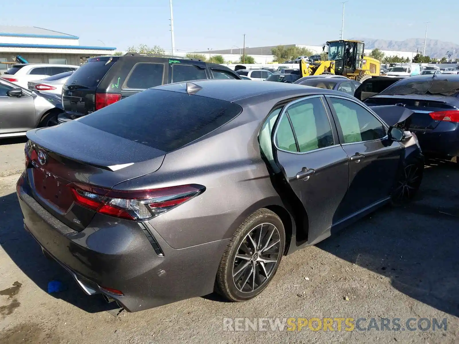 4 Photograph of a damaged car 4T1G11AK7MU448313 TOYOTA CAMRY 2021