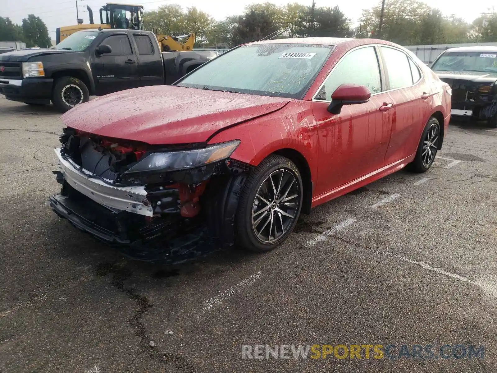 2 Photograph of a damaged car 4T1G11AK7MU450868 TOYOTA CAMRY 2021