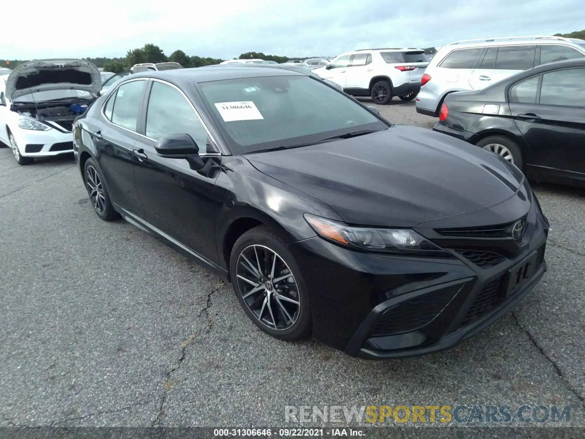 1 Photograph of a damaged car 4T1G11AK7MU454998 TOYOTA CAMRY 2021