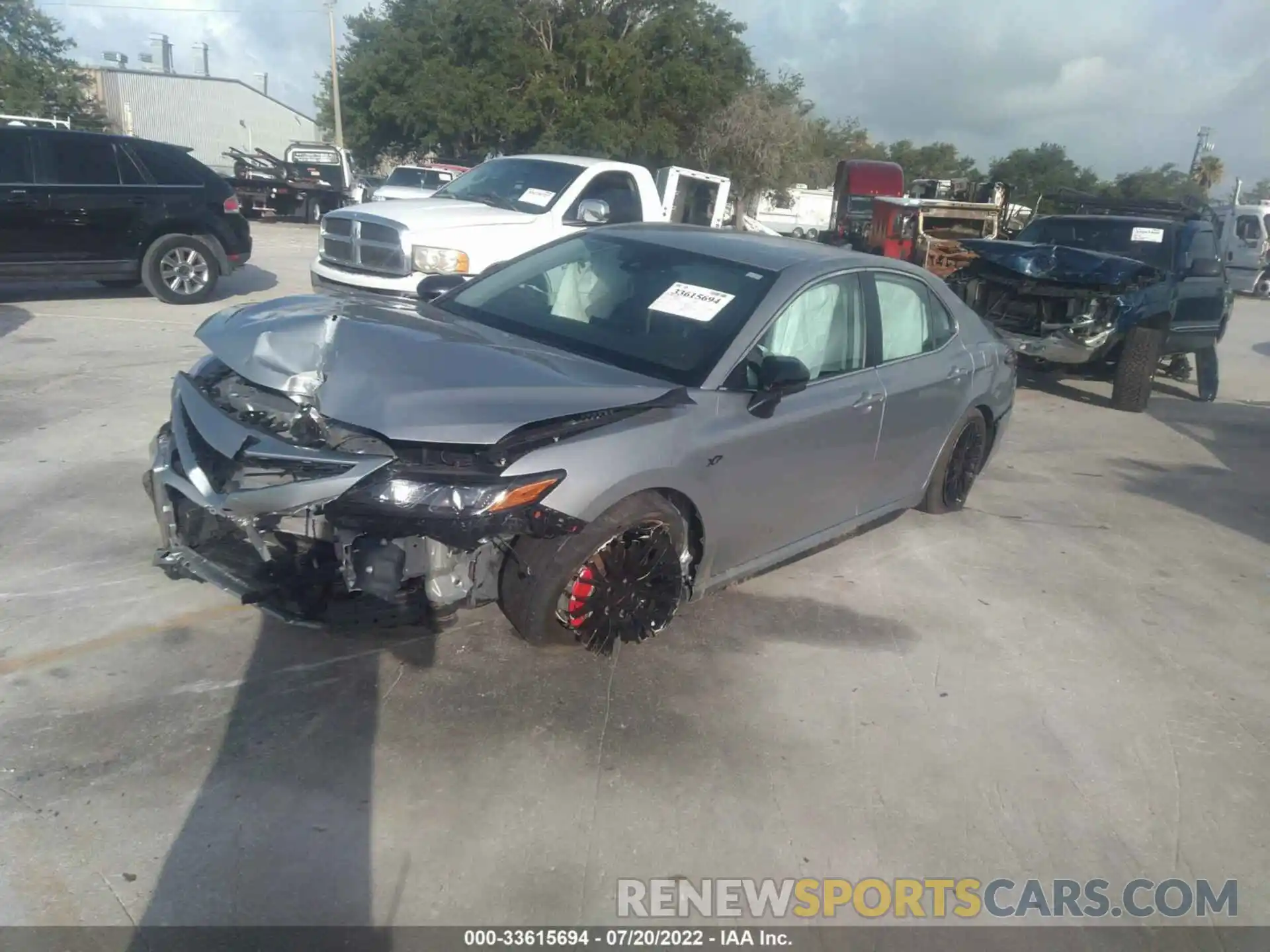 2 Photograph of a damaged car 4T1G11AK7MU461577 TOYOTA CAMRY 2021