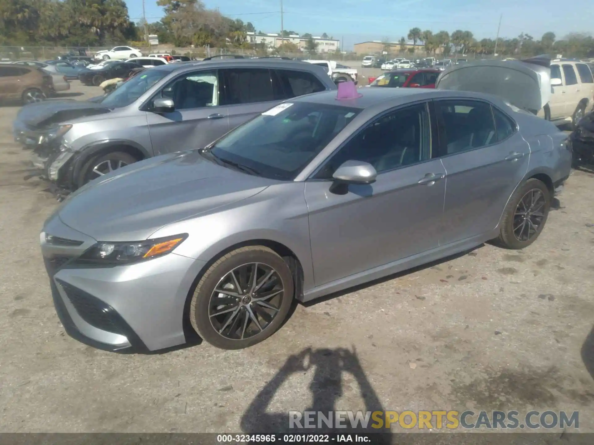 2 Photograph of a damaged car 4T1G11AK7MU462096 TOYOTA CAMRY 2021