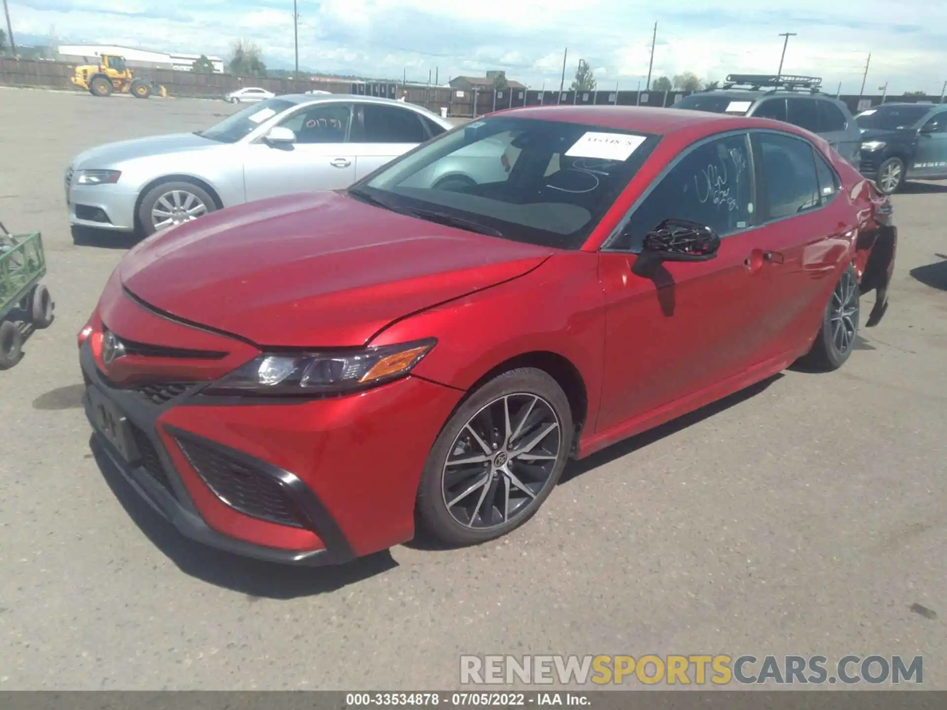 2 Photograph of a damaged car 4T1G11AK7MU464365 TOYOTA CAMRY 2021