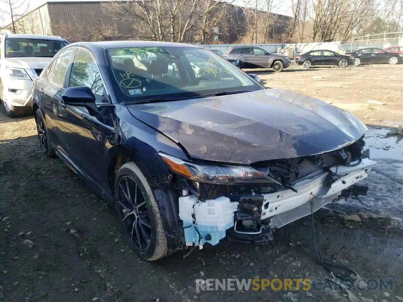 1 Photograph of a damaged car 4T1G11AK7MU468741 TOYOTA CAMRY 2021