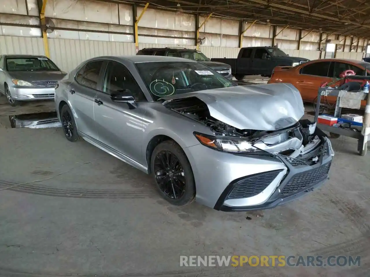 1 Photograph of a damaged car 4T1G11AK7MU472319 TOYOTA CAMRY 2021