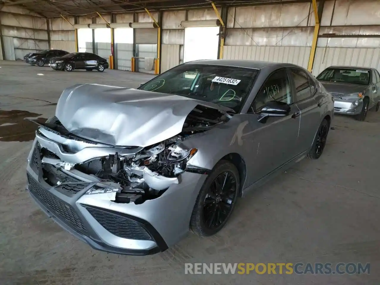 2 Photograph of a damaged car 4T1G11AK7MU472319 TOYOTA CAMRY 2021