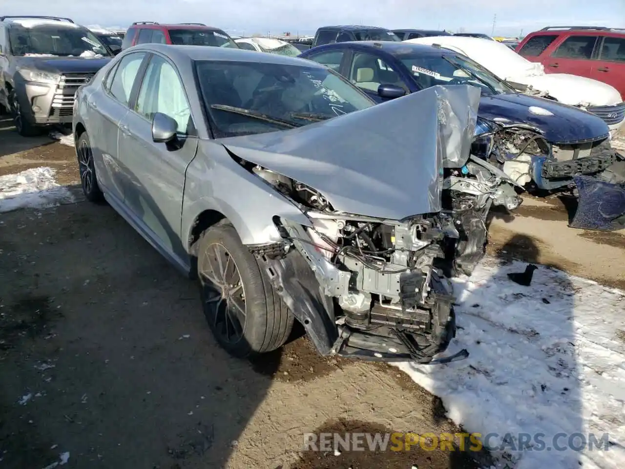 1 Photograph of a damaged car 4T1G11AK7MU472594 TOYOTA CAMRY 2021