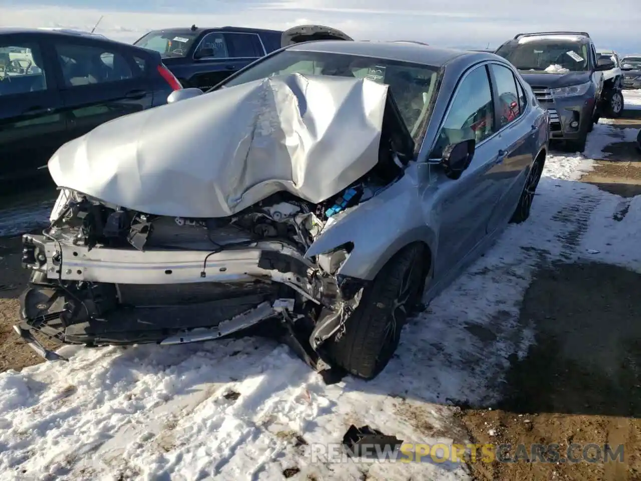 2 Photograph of a damaged car 4T1G11AK7MU472594 TOYOTA CAMRY 2021