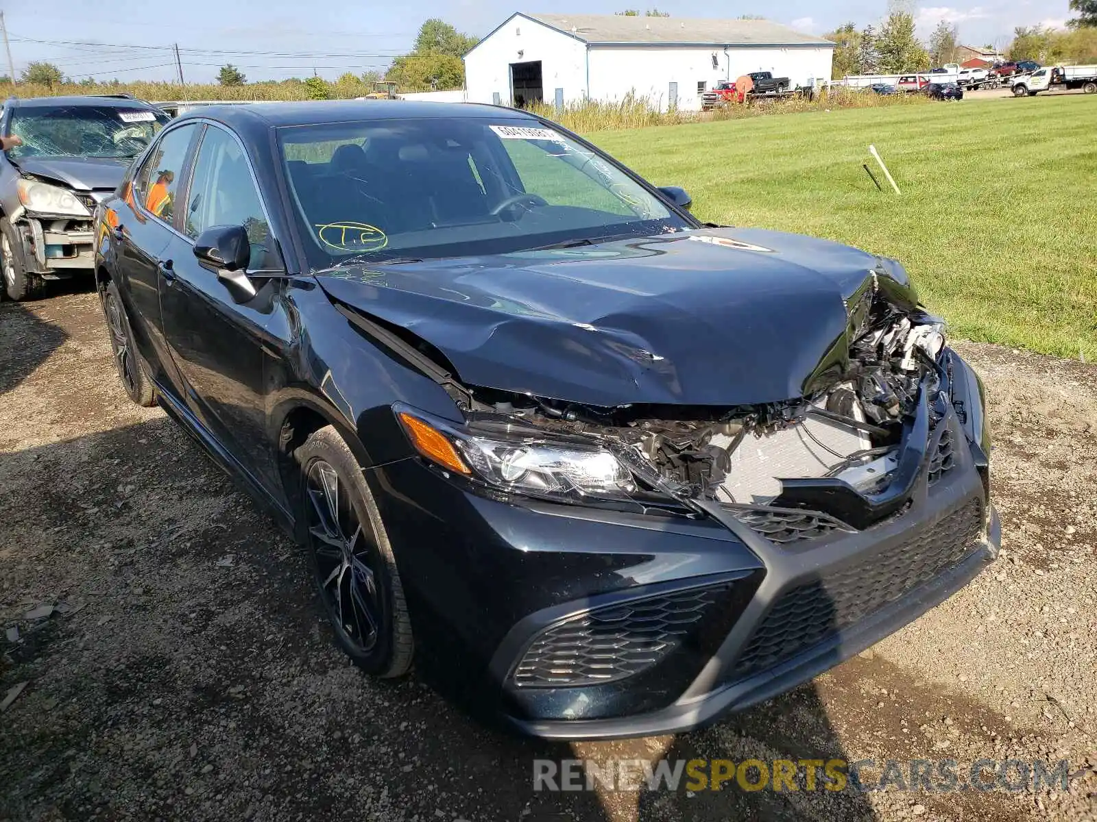 1 Photograph of a damaged car 4T1G11AK7MU475673 TOYOTA CAMRY 2021