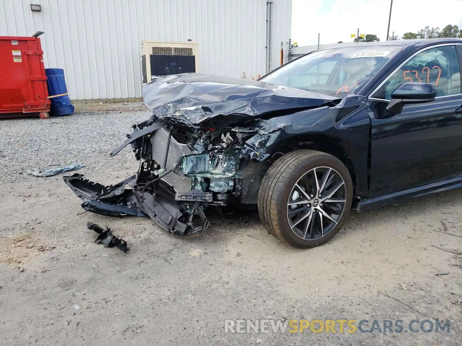 9 Photograph of a damaged car 4T1G11AK7MU477021 TOYOTA CAMRY 2021