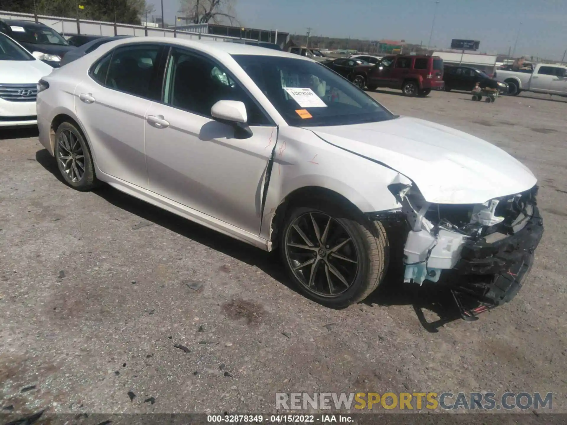 1 Photograph of a damaged car 4T1G11AK7MU479898 TOYOTA CAMRY 2021