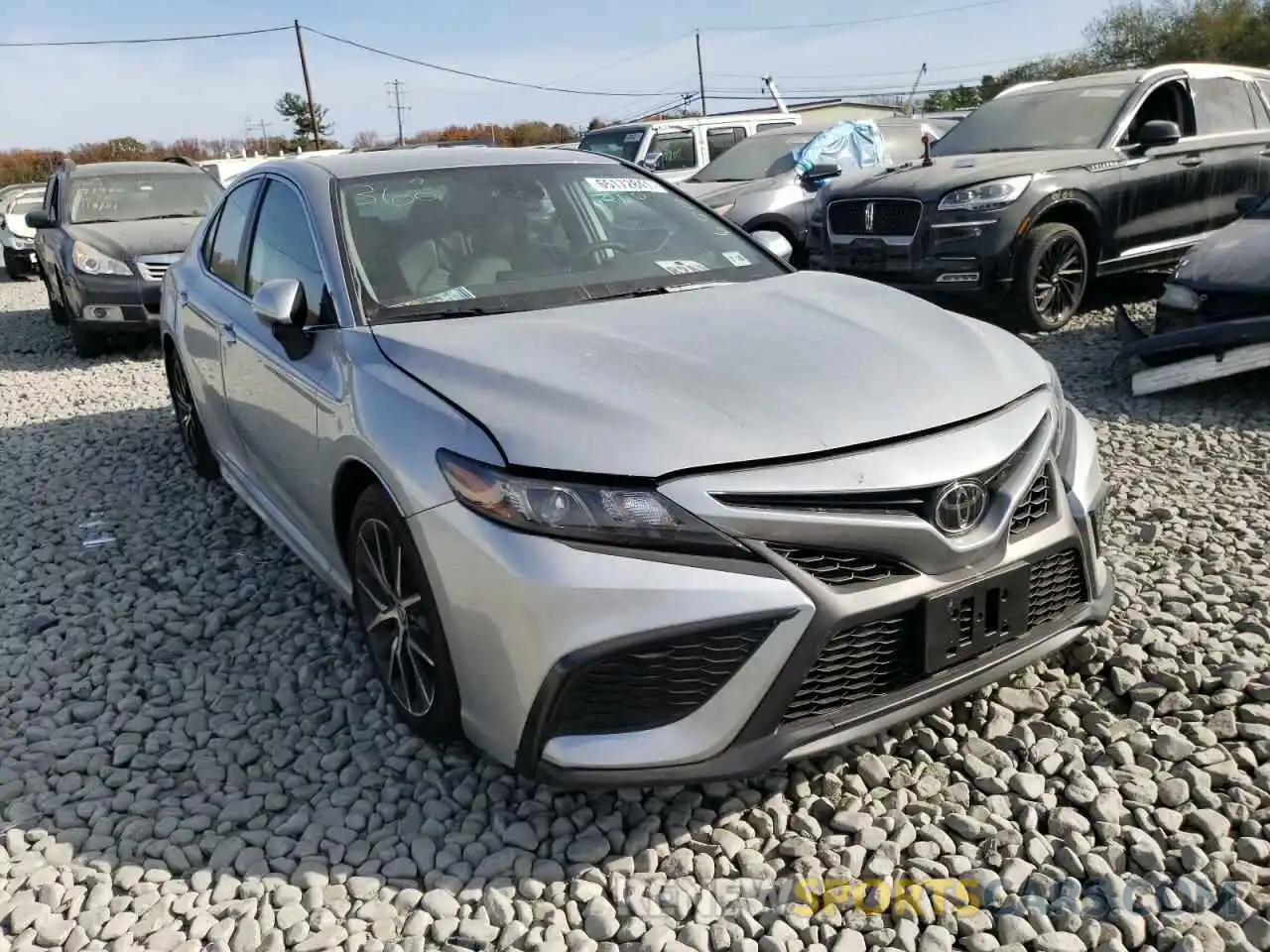 1 Photograph of a damaged car 4T1G11AK7MU485880 TOYOTA CAMRY 2021