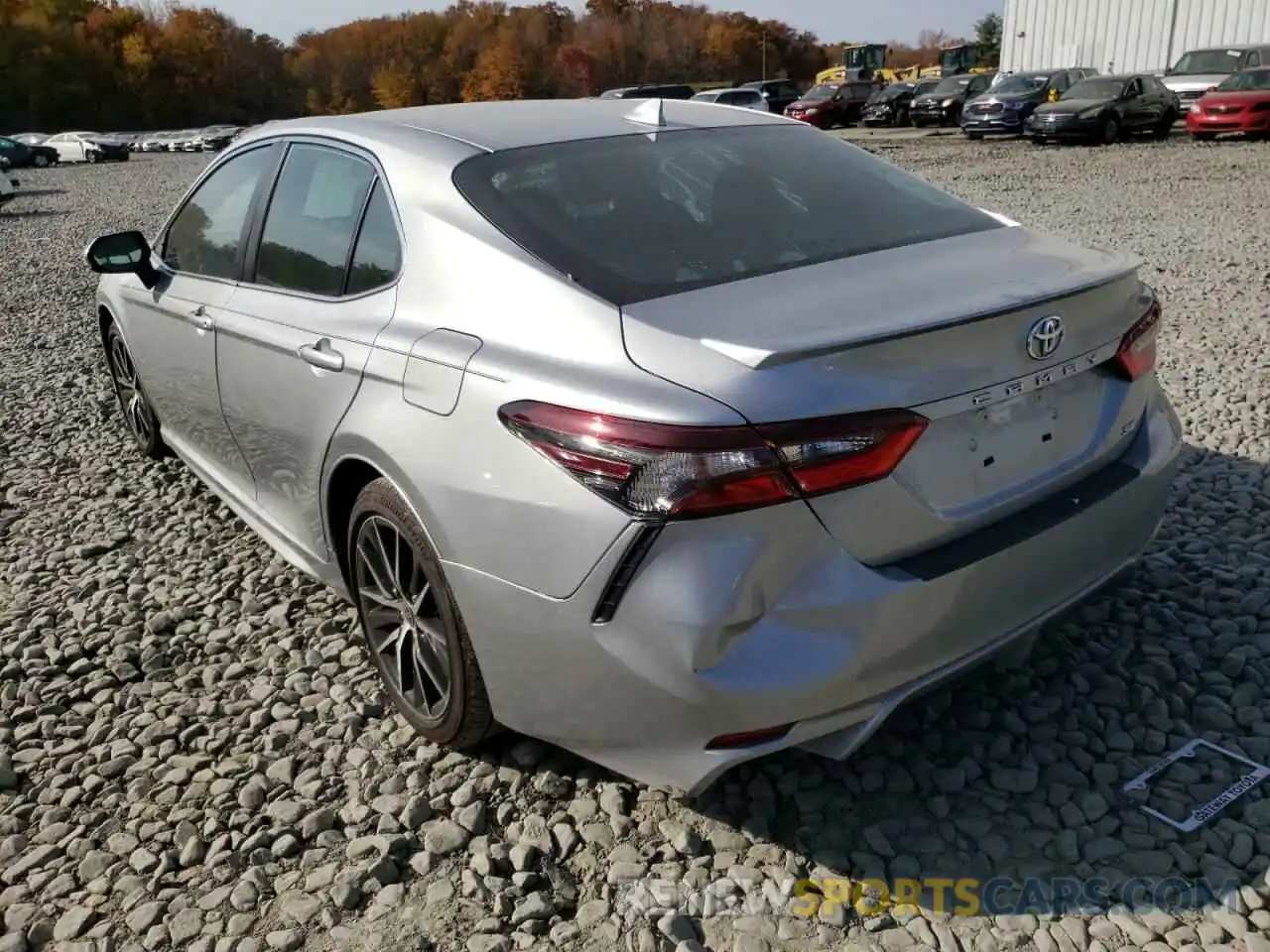 3 Photograph of a damaged car 4T1G11AK7MU485880 TOYOTA CAMRY 2021