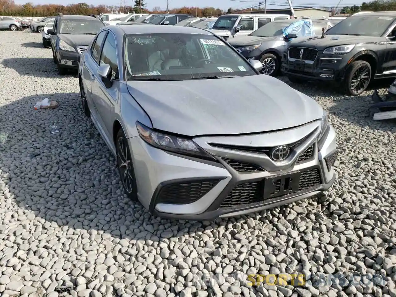 9 Photograph of a damaged car 4T1G11AK7MU485880 TOYOTA CAMRY 2021