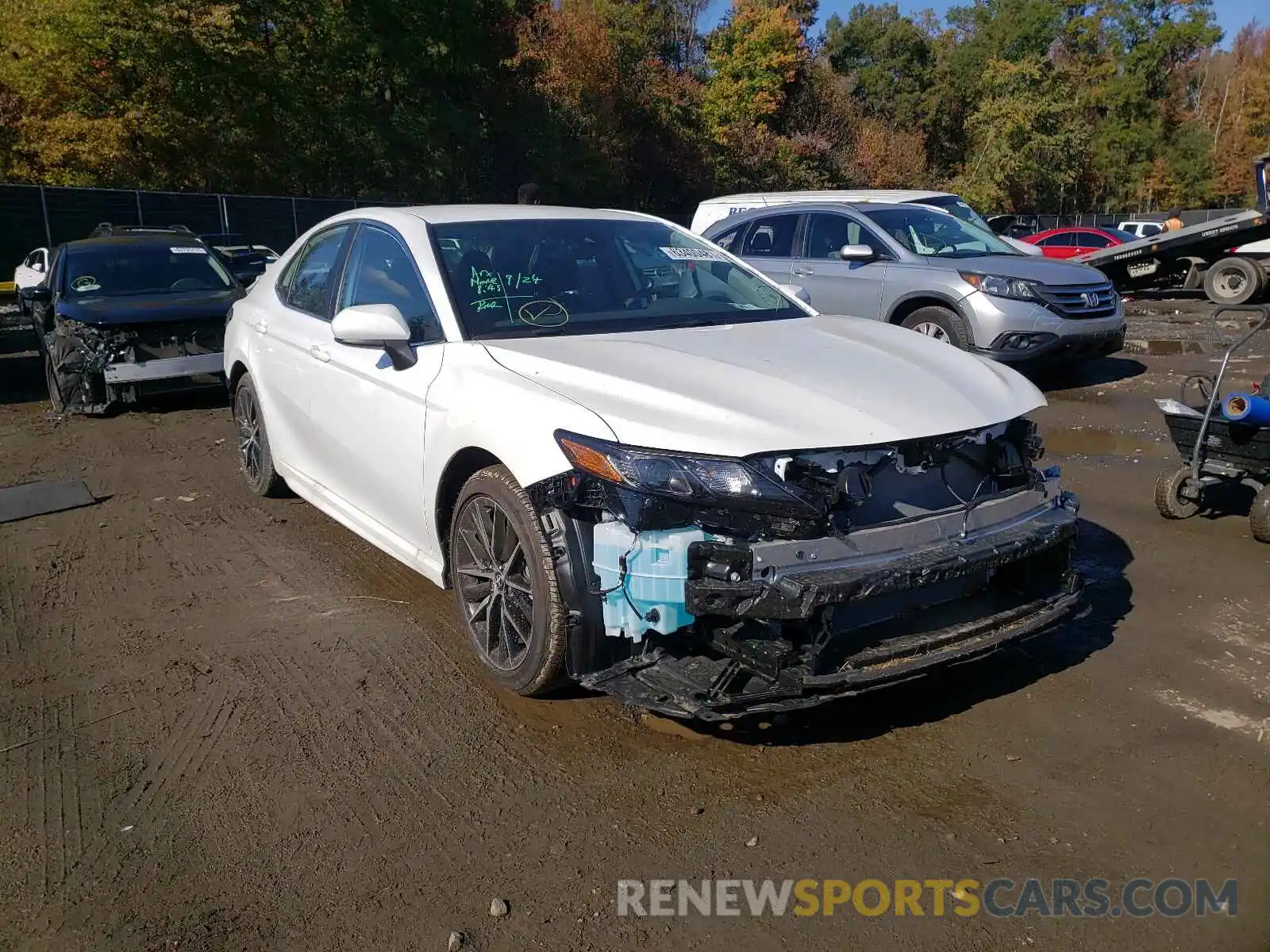 1 Photograph of a damaged car 4T1G11AK7MU489198 TOYOTA CAMRY 2021