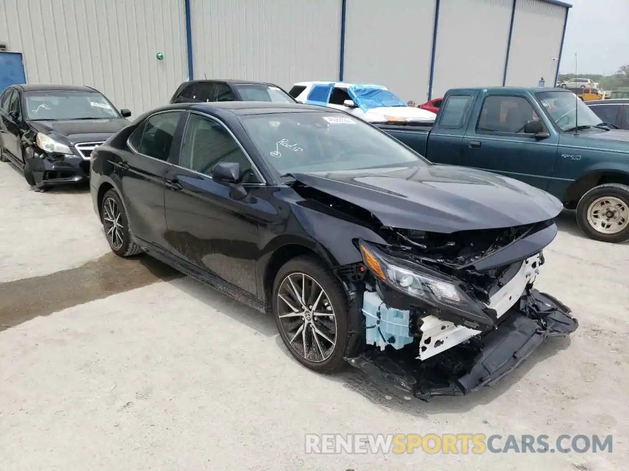 1 Photograph of a damaged car 4T1G11AK7MU491159 TOYOTA CAMRY 2021