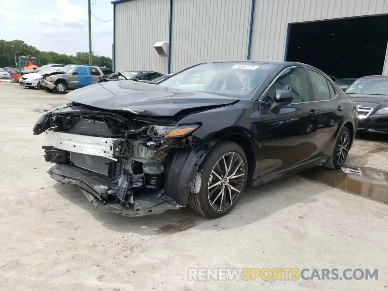 2 Photograph of a damaged car 4T1G11AK7MU491159 TOYOTA CAMRY 2021