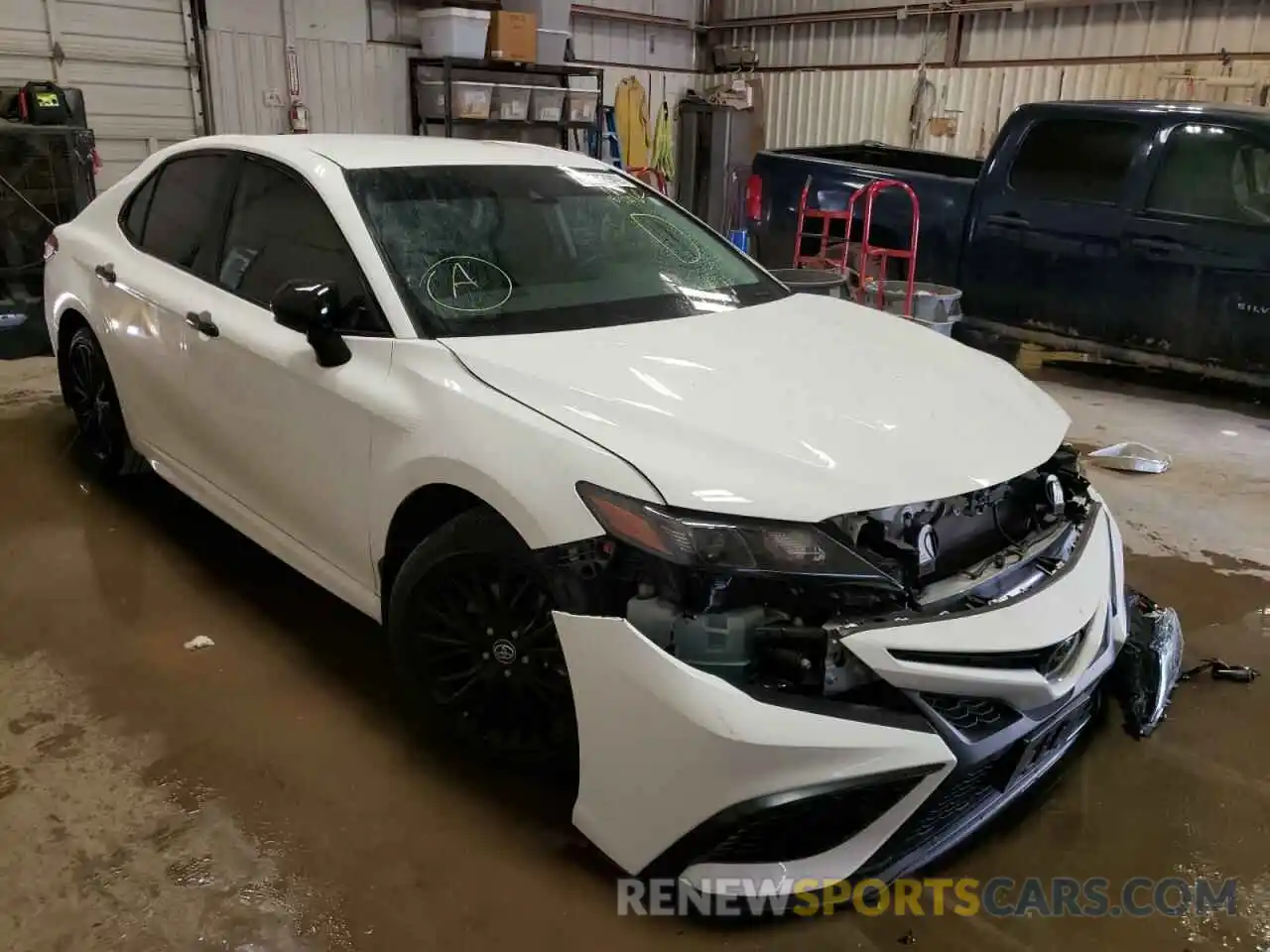 1 Photograph of a damaged car 4T1G11AK7MU492117 TOYOTA CAMRY 2021