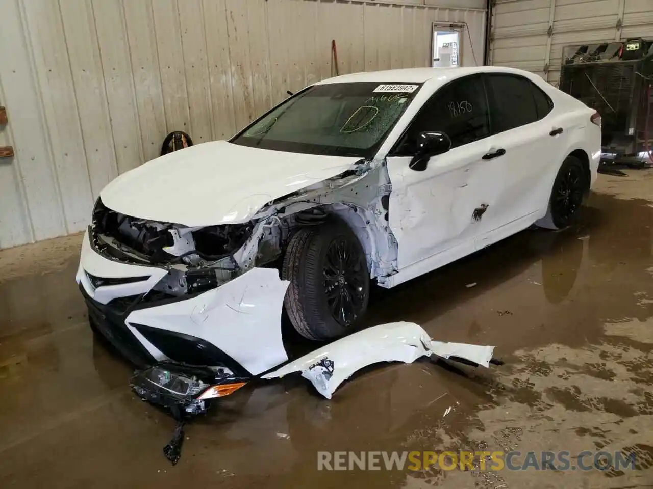 2 Photograph of a damaged car 4T1G11AK7MU492117 TOYOTA CAMRY 2021