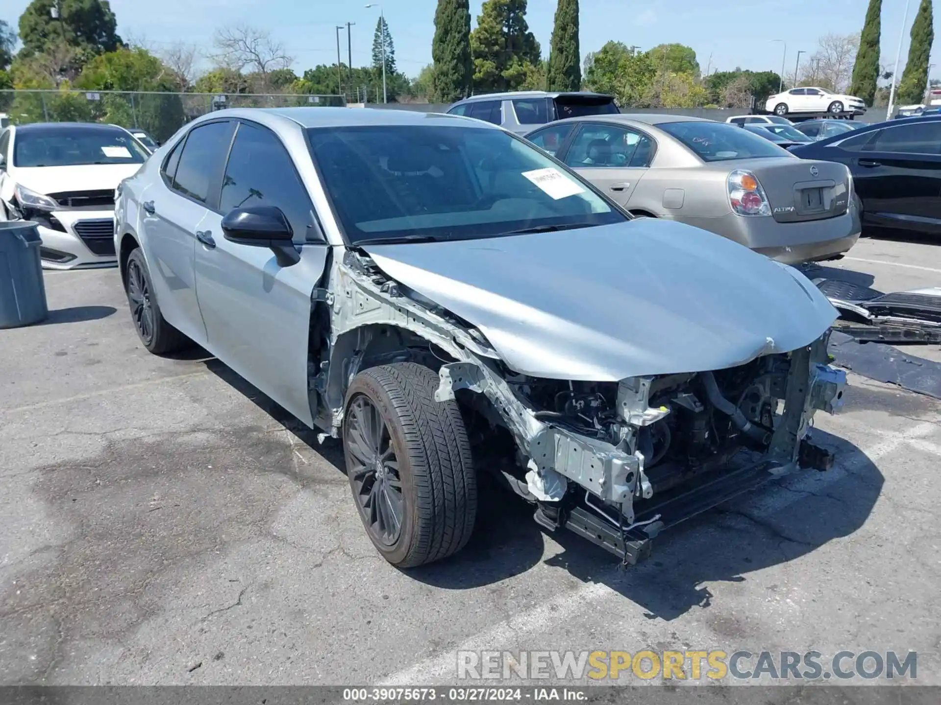 1 Photograph of a damaged car 4T1G11AK7MU496751 TOYOTA CAMRY 2021