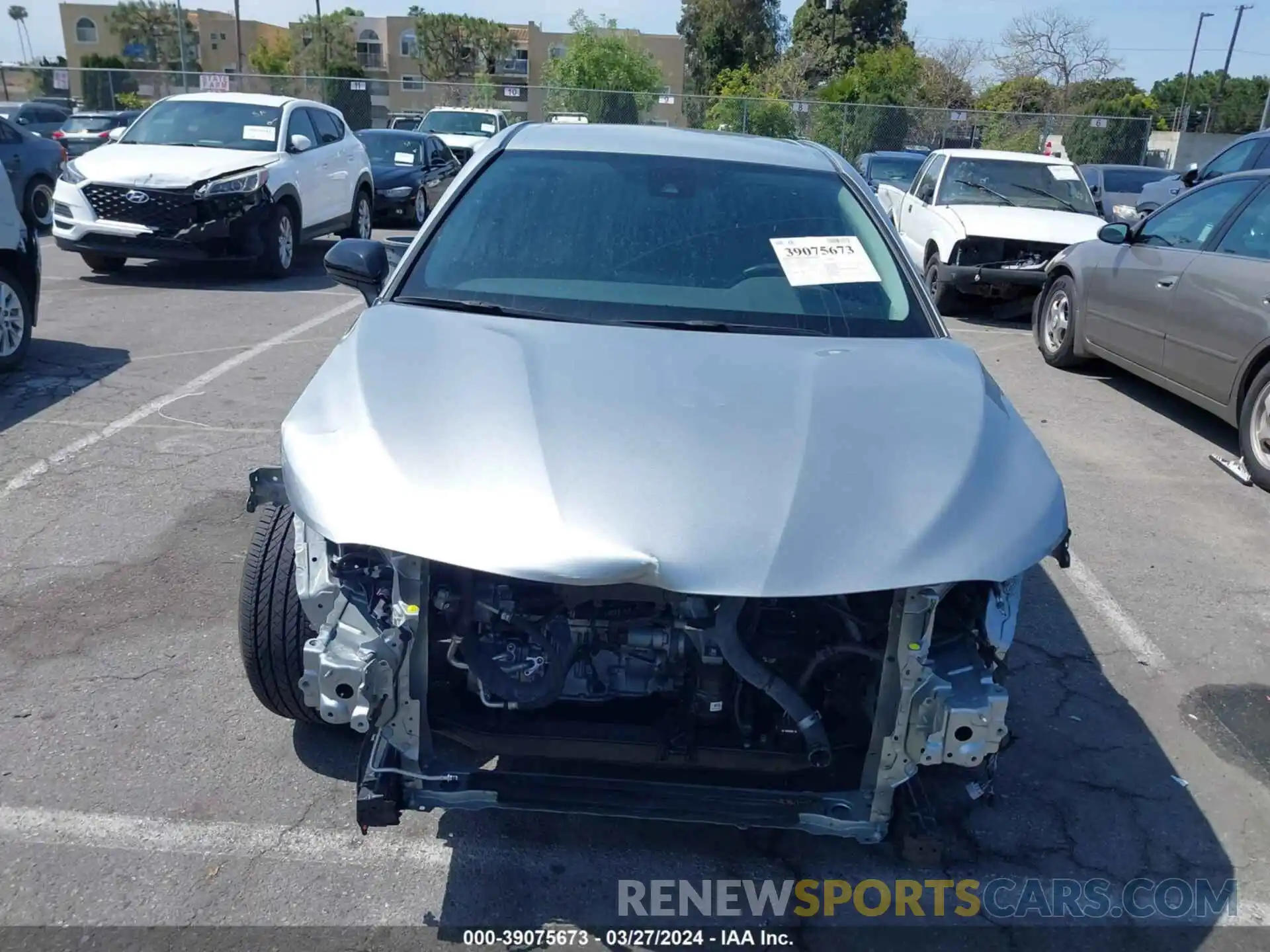 13 Photograph of a damaged car 4T1G11AK7MU496751 TOYOTA CAMRY 2021