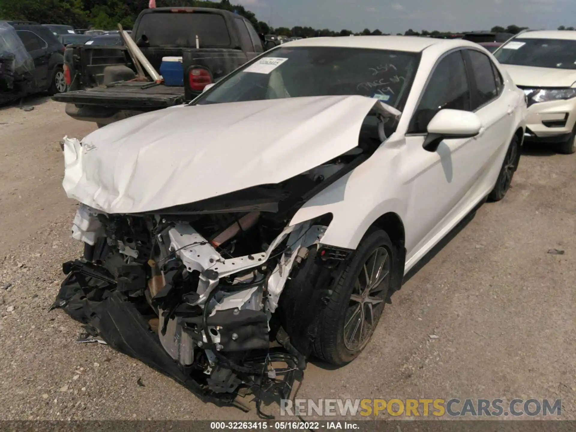 2 Photograph of a damaged car 4T1G11AK7MU496796 TOYOTA CAMRY 2021