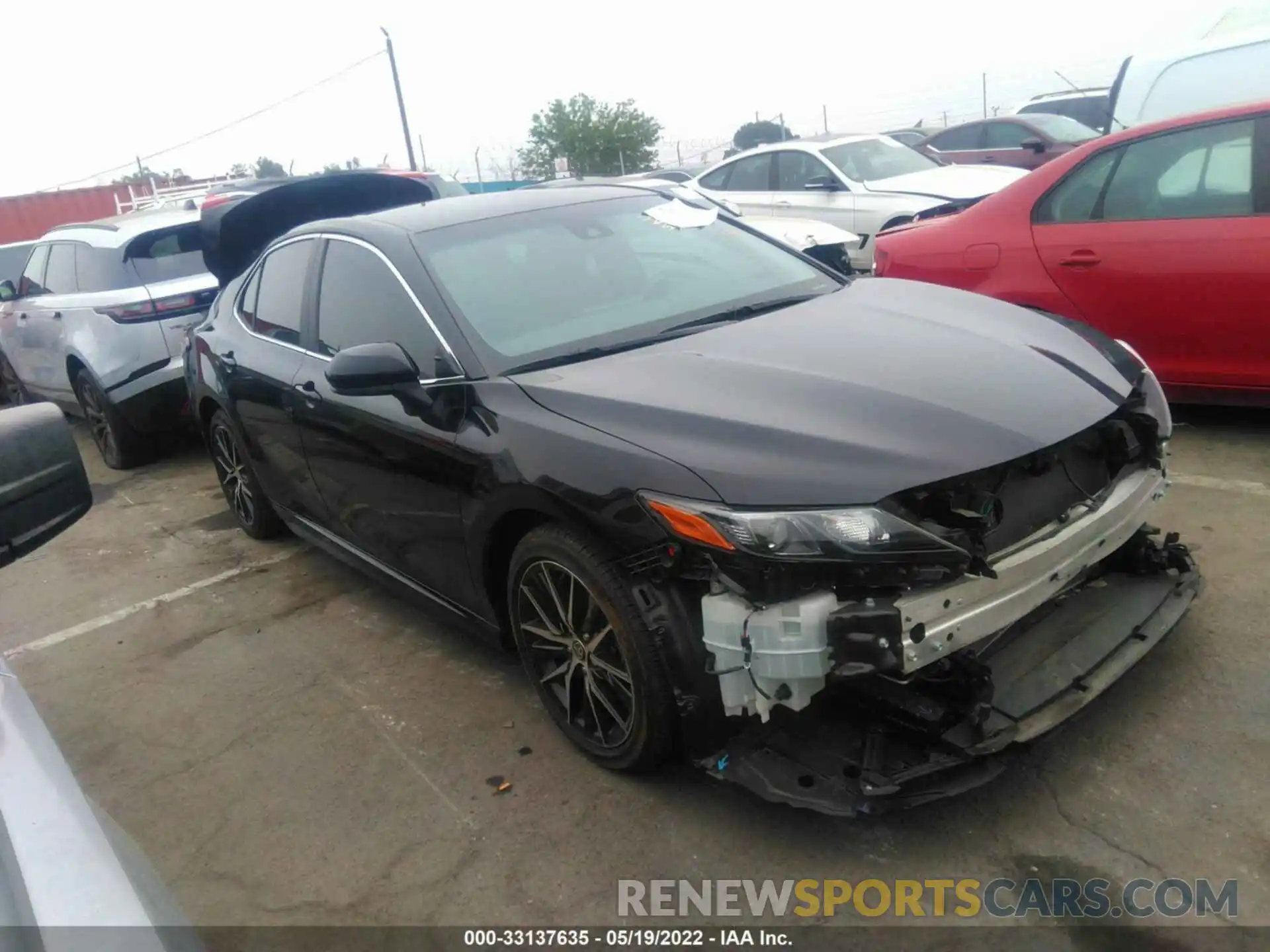 1 Photograph of a damaged car 4T1G11AK7MU515153 TOYOTA CAMRY 2021