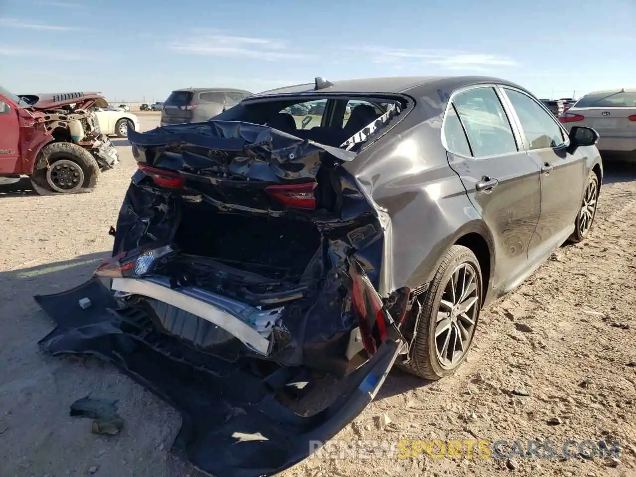 9 Photograph of a damaged car 4T1G11AK7MU521406 TOYOTA CAMRY 2021