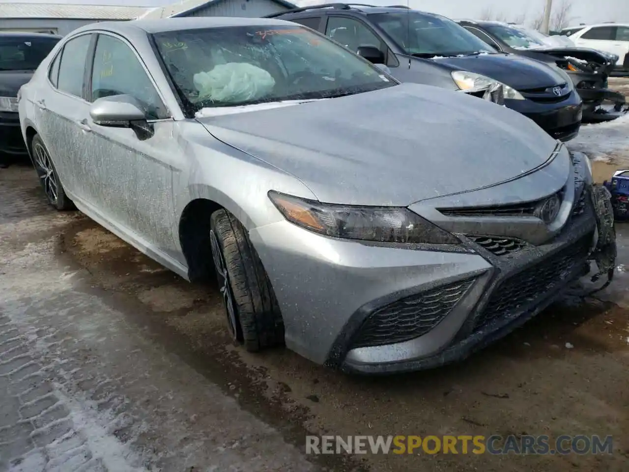 1 Photograph of a damaged car 4T1G11AK7MU524502 TOYOTA CAMRY 2021