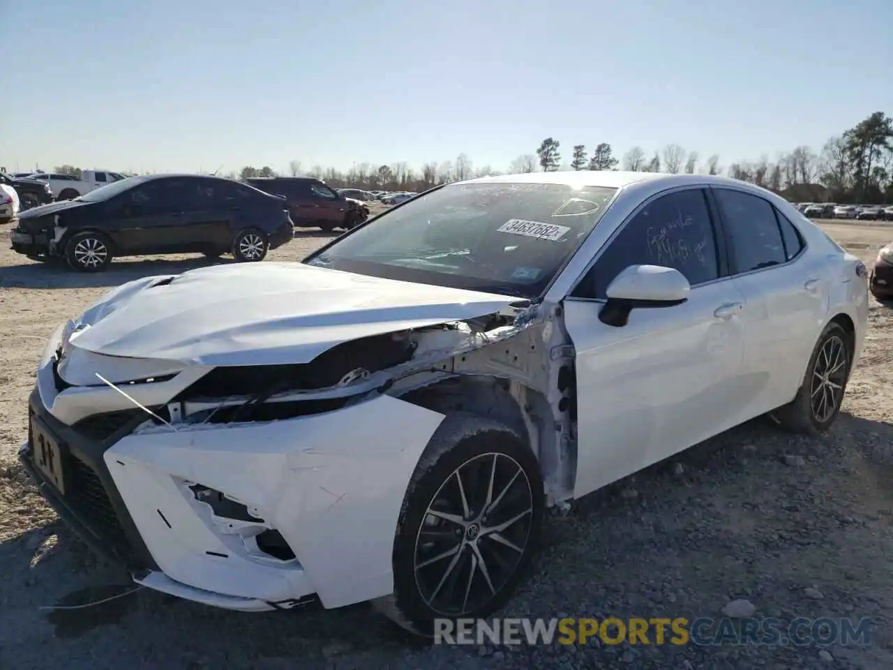 2 Photograph of a damaged car 4T1G11AK7MU527416 TOYOTA CAMRY 2021