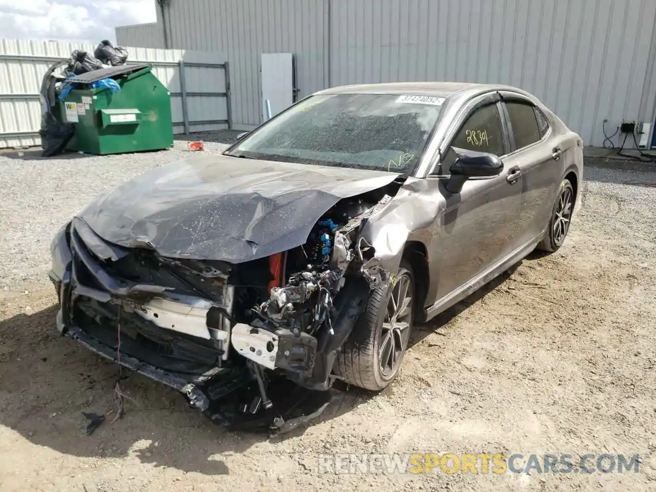 2 Photograph of a damaged car 4T1G11AK7MU533068 TOYOTA CAMRY 2021