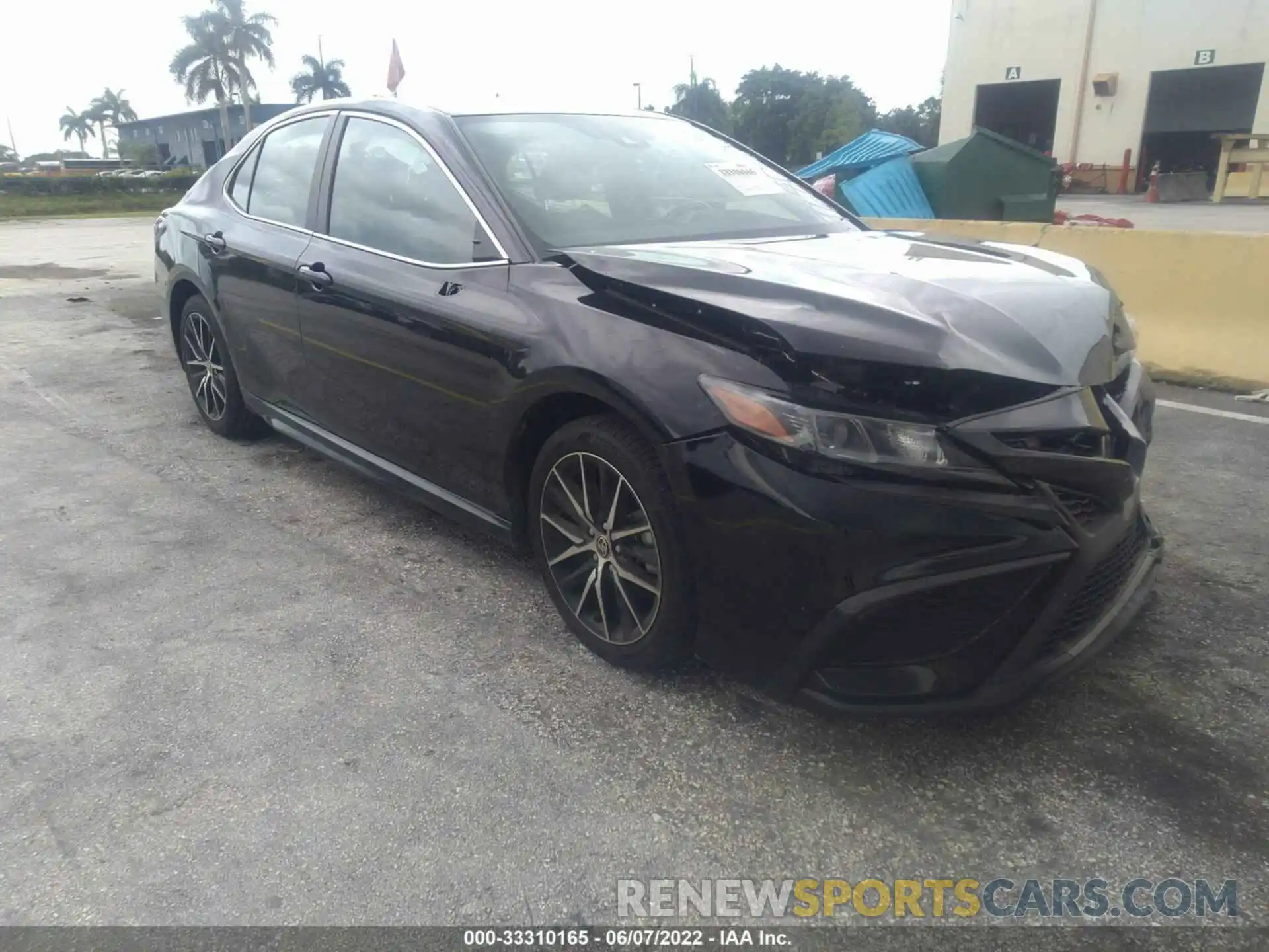 1 Photograph of a damaged car 4T1G11AK7MU539680 TOYOTA CAMRY 2021