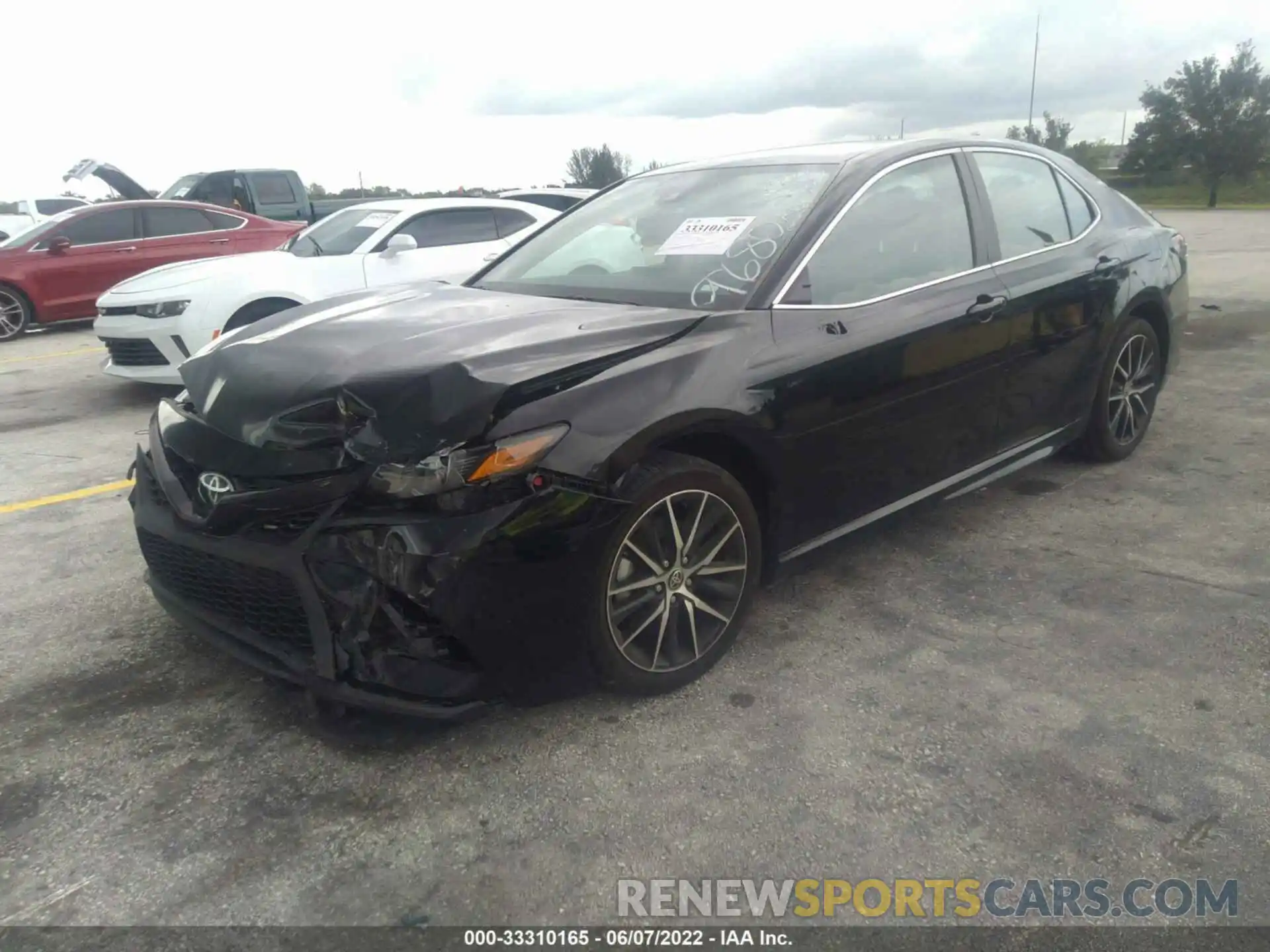 2 Photograph of a damaged car 4T1G11AK7MU539680 TOYOTA CAMRY 2021