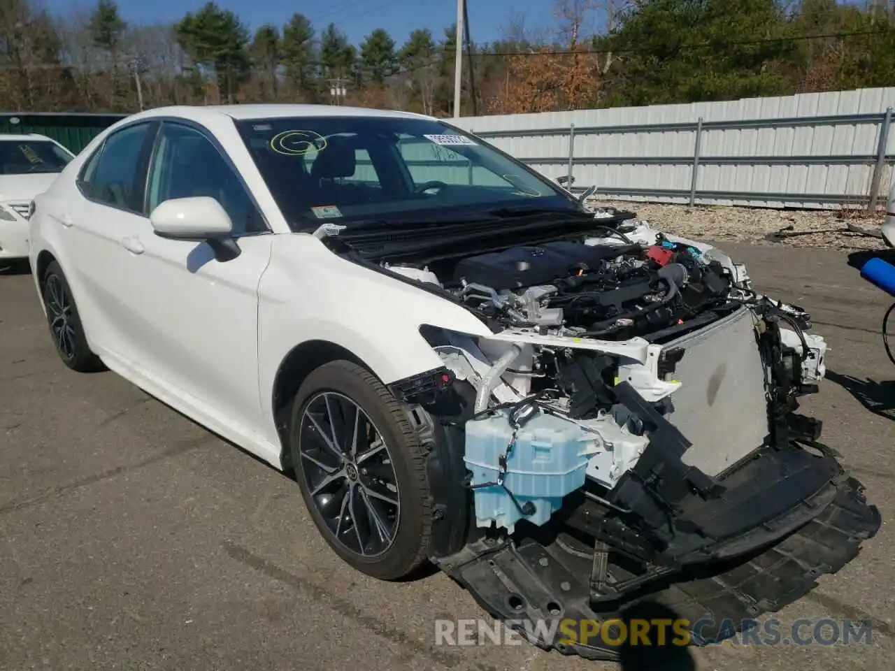 1 Photograph of a damaged car 4T1G11AK7MU540750 TOYOTA CAMRY 2021