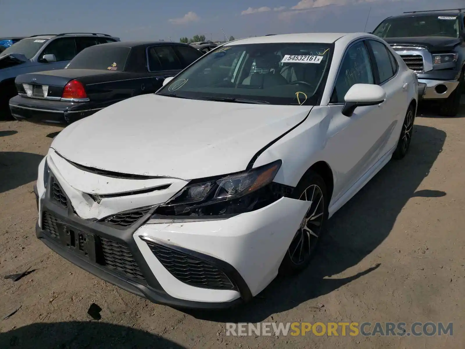 2 Photograph of a damaged car 4T1G11AK7MU541199 TOYOTA CAMRY 2021