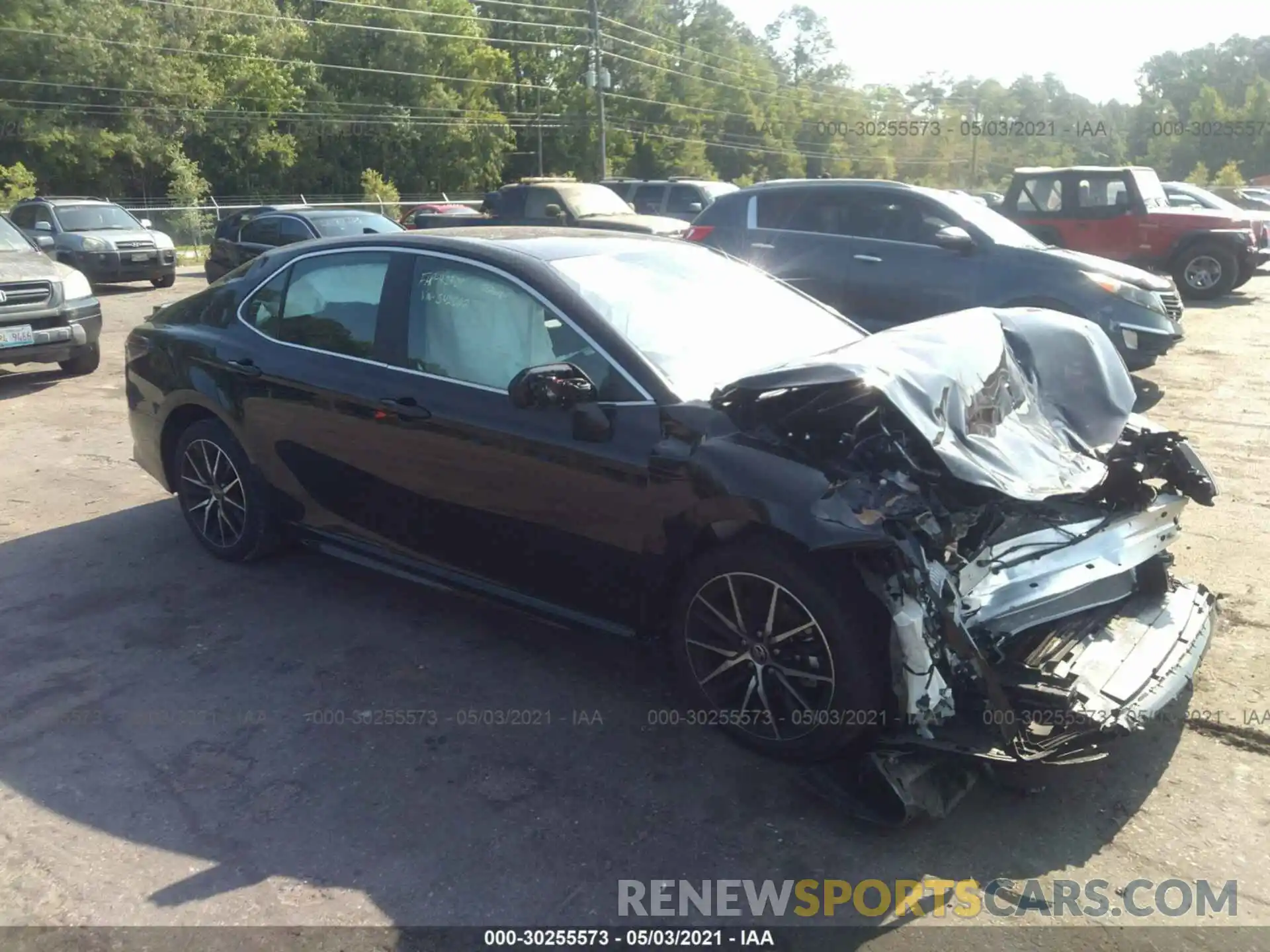 1 Photograph of a damaged car 4T1G11AK7MU542062 TOYOTA CAMRY 2021