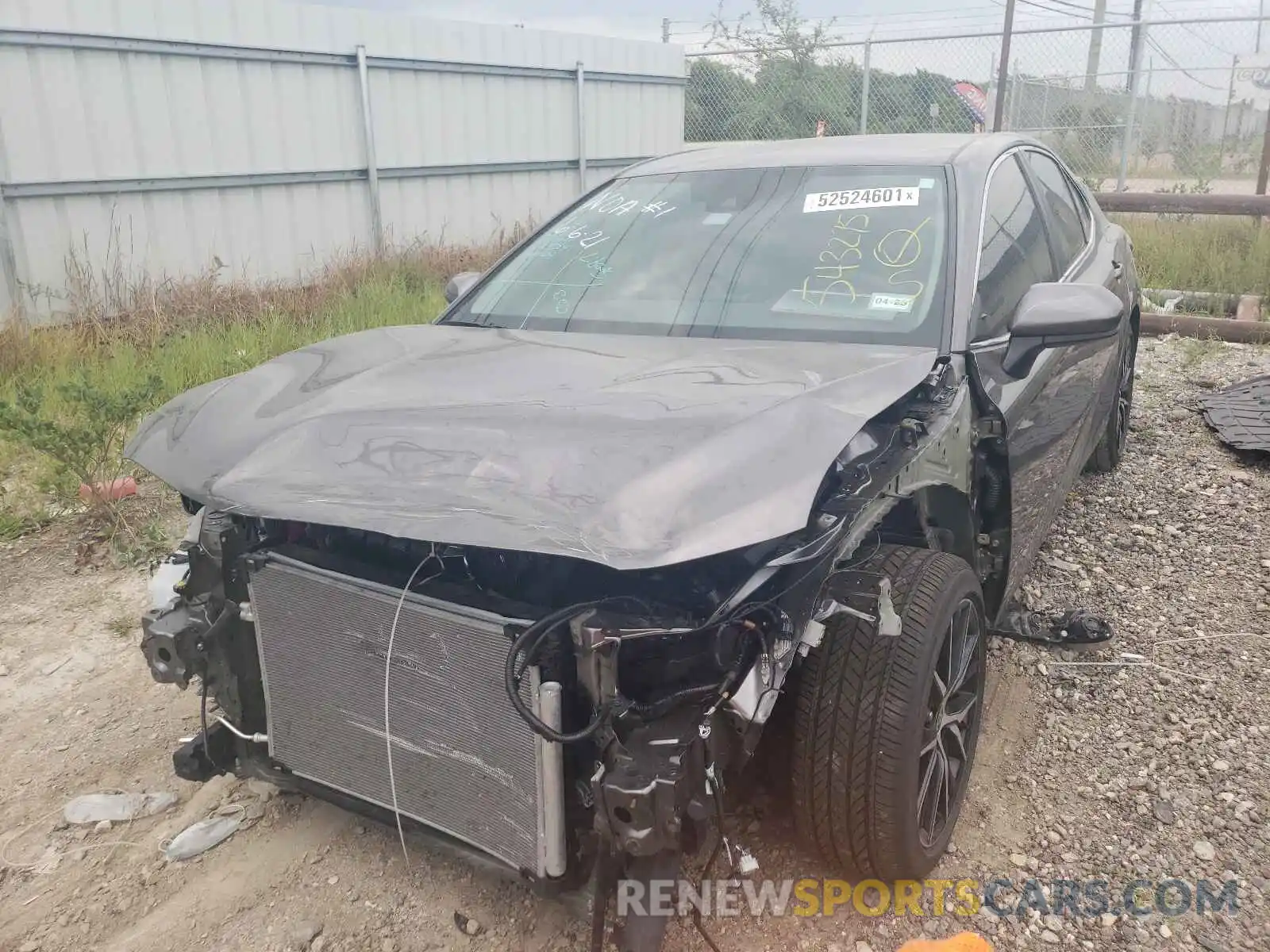 2 Photograph of a damaged car 4T1G11AK7MU543275 TOYOTA CAMRY 2021