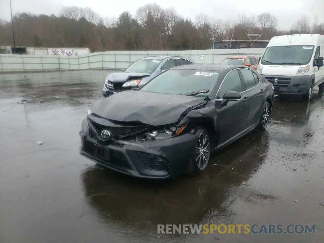 2 Photograph of a damaged car 4T1G11AK7MU545267 TOYOTA CAMRY 2021