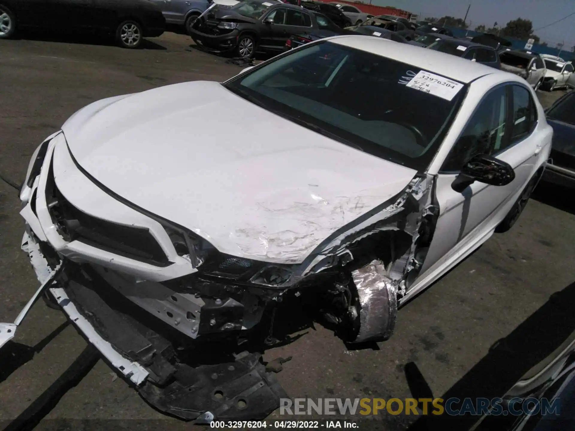 2 Photograph of a damaged car 4T1G11AK7MU545351 TOYOTA CAMRY 2021