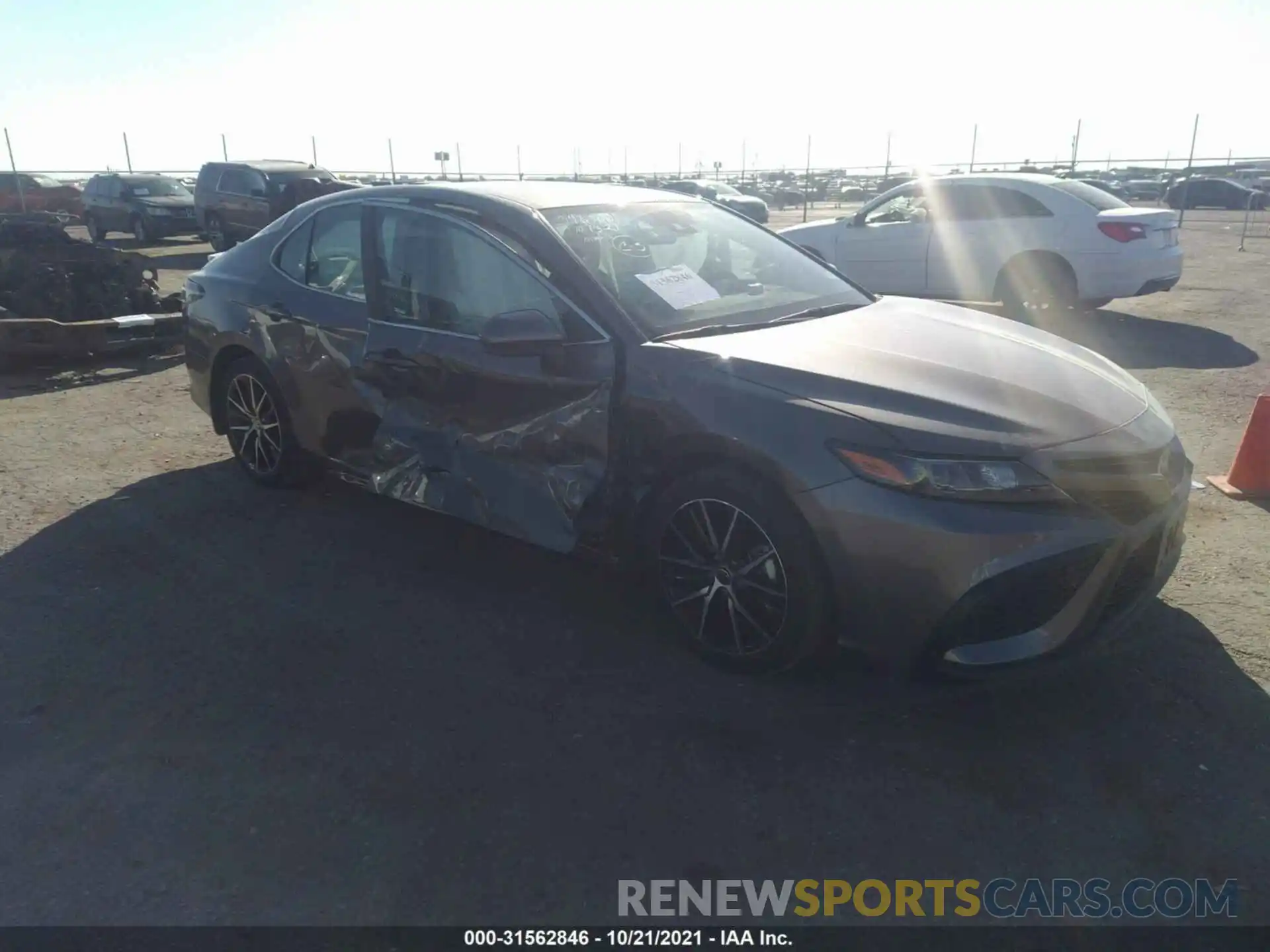 1 Photograph of a damaged car 4T1G11AK7MU546418 TOYOTA CAMRY 2021