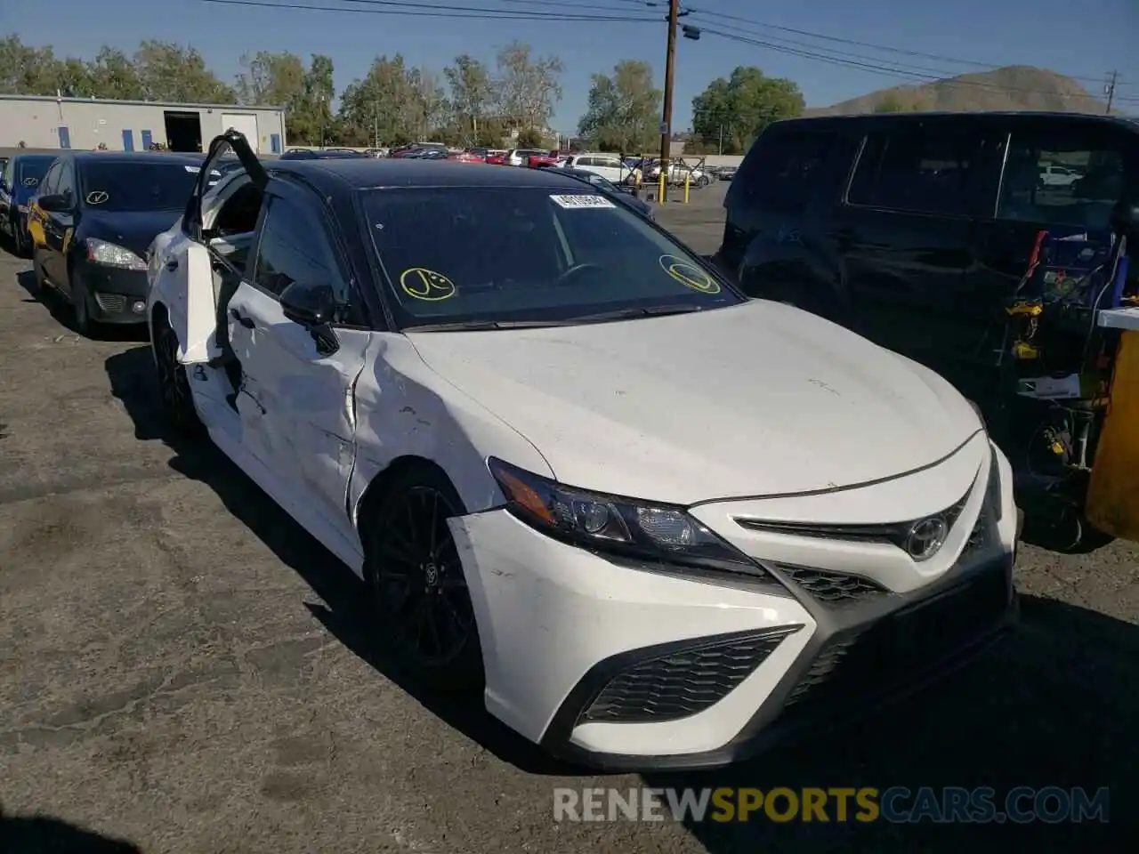 1 Photograph of a damaged car 4T1G11AK7MU548671 TOYOTA CAMRY 2021