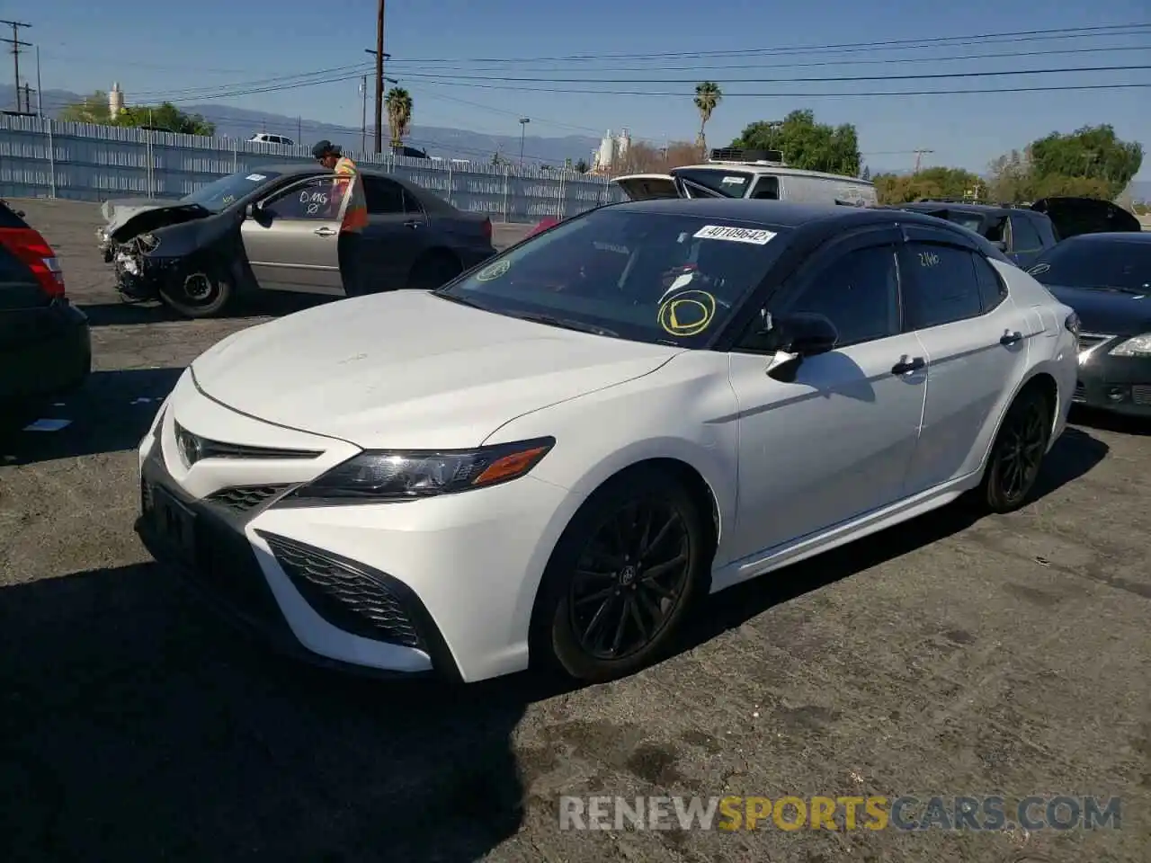 2 Photograph of a damaged car 4T1G11AK7MU548671 TOYOTA CAMRY 2021