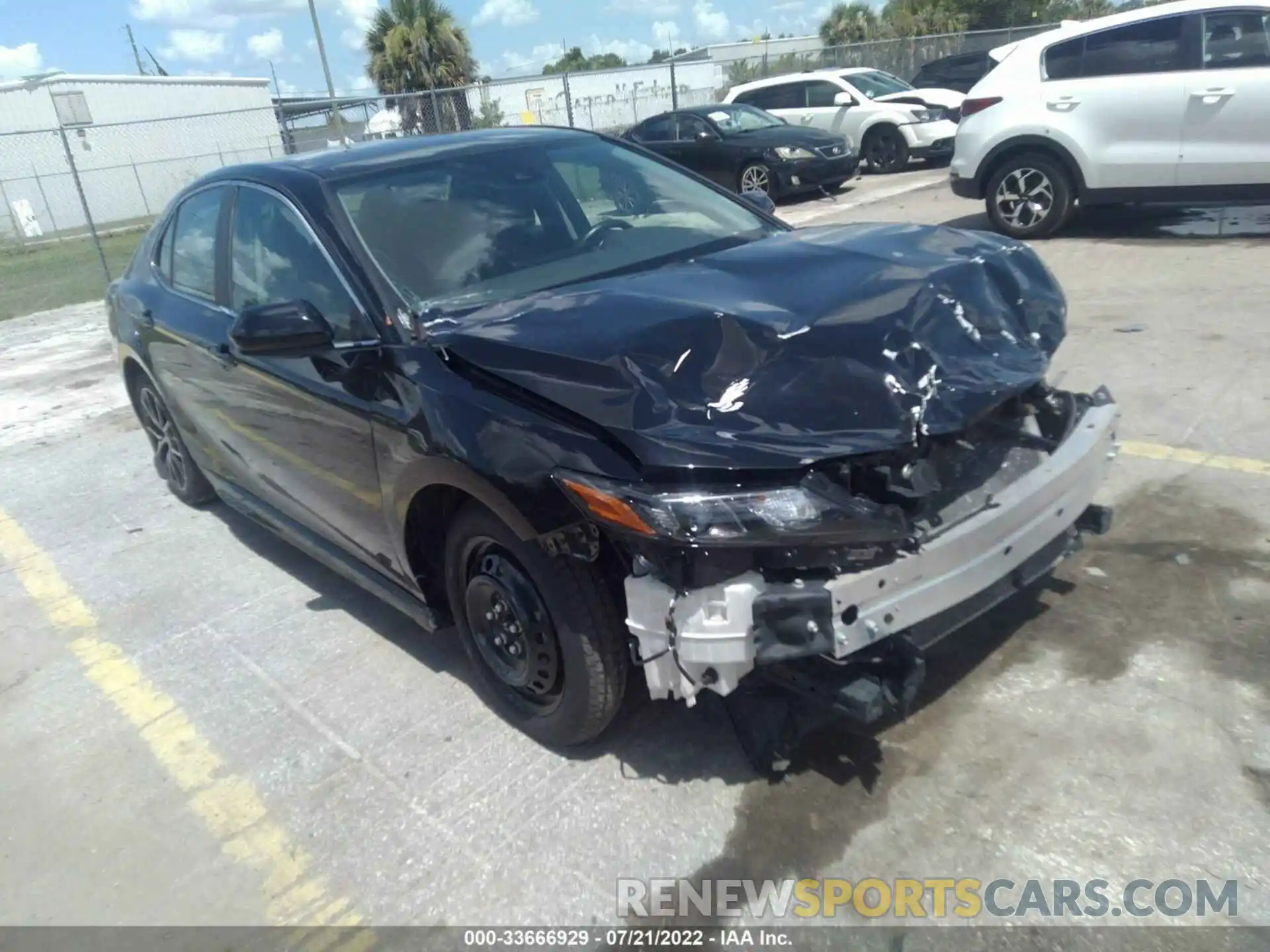 1 Photograph of a damaged car 4T1G11AK7MU550162 TOYOTA CAMRY 2021