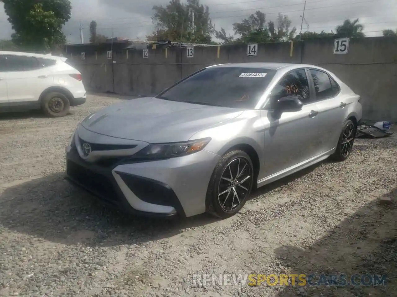 2 Photograph of a damaged car 4T1G11AK7MU552607 TOYOTA CAMRY 2021