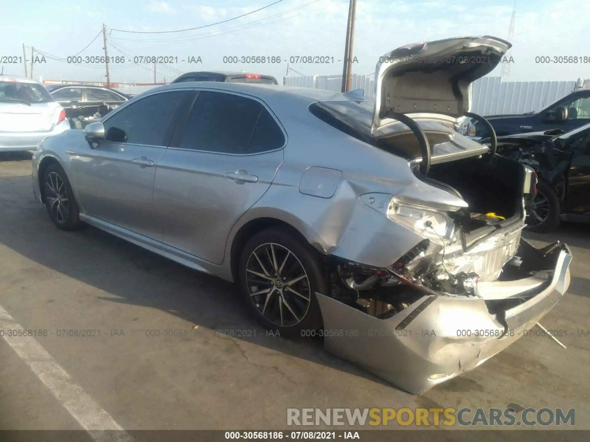 3 Photograph of a damaged car 4T1G11AK7MU554034 TOYOTA CAMRY 2021