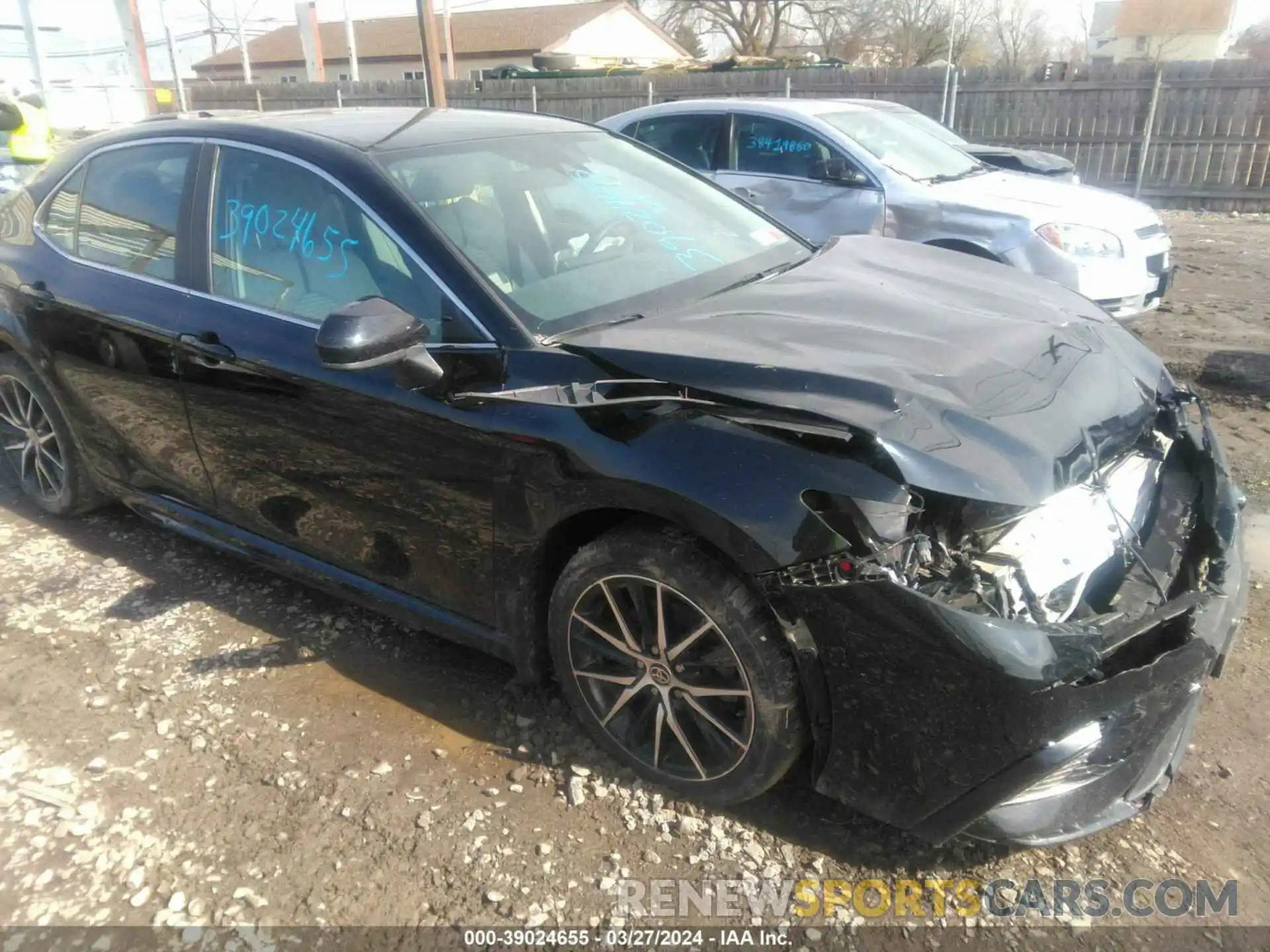 1 Photograph of a damaged car 4T1G11AK7MU554874 TOYOTA CAMRY 2021