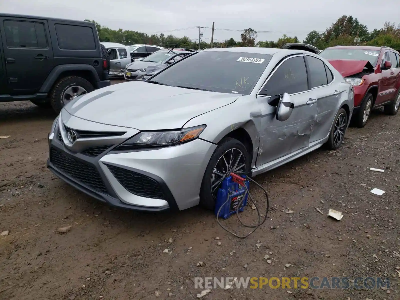 2 Photograph of a damaged car 4T1G11AK7MU559976 TOYOTA CAMRY 2021