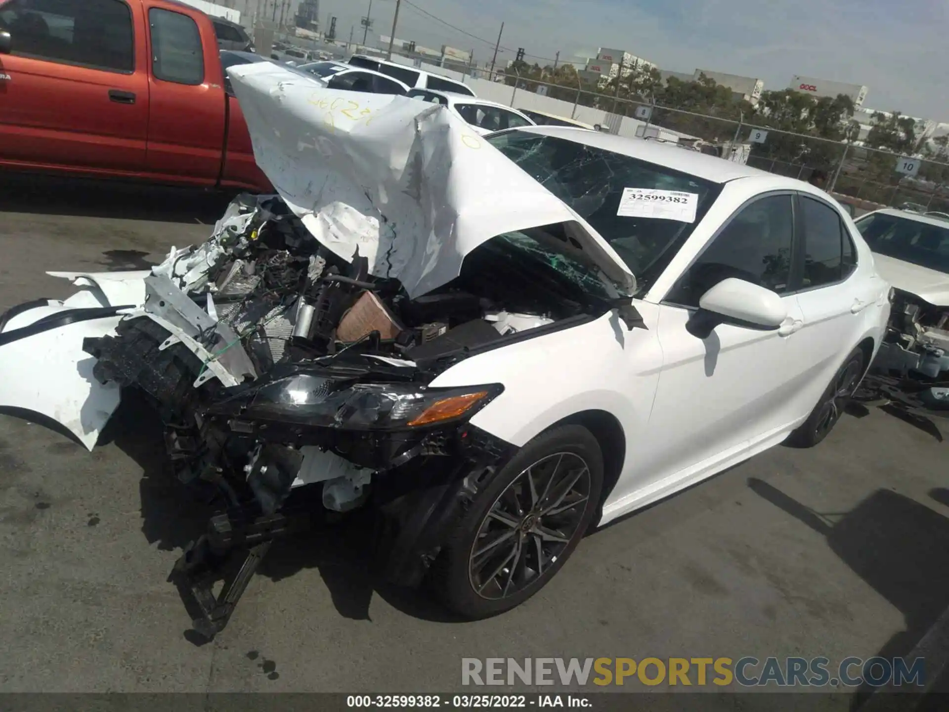 2 Photograph of a damaged car 4T1G11AK7MU560237 TOYOTA CAMRY 2021