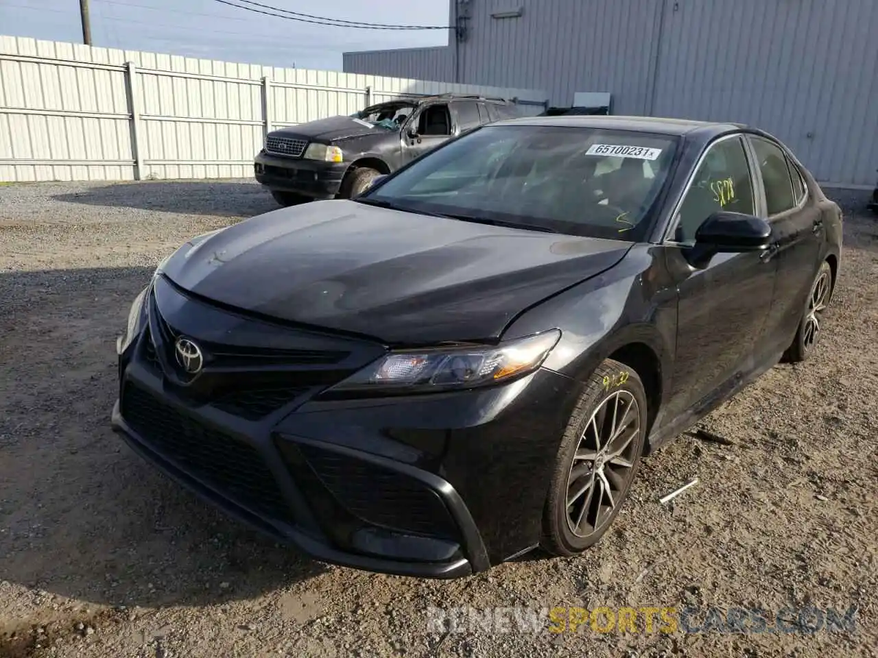 2 Photograph of a damaged car 4T1G11AK7MU561744 TOYOTA CAMRY 2021